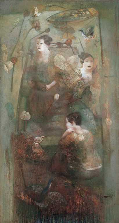 冷宏 2004年作 绿风